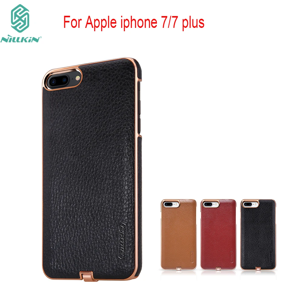 Koop Voor iphone 7 Nillkin N JARL Draadloze Oplader Ontvanger Cover Power Opladen Zender Qi Ontvanger Voor iPhone 6 6 s 6 plus 6 SPlus