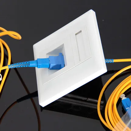 10 шт. 86x86 мм панель для Simplex SC или Дуплексный LC адаптер/белый/FTTH ODN|ftth terminal|ftthpannel |