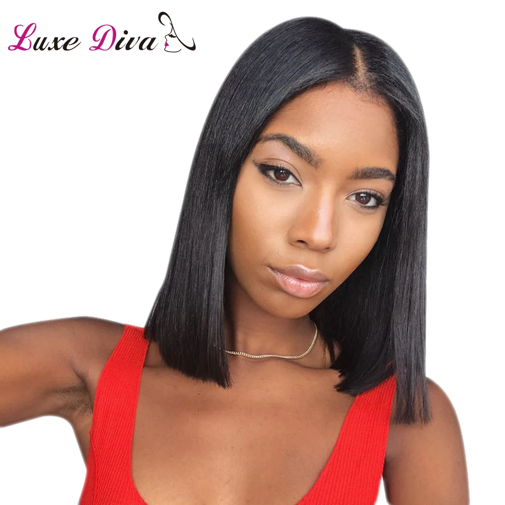 CH Human Hair Bob Wigs Brazilian Lace Front Human Hair Wigs For Black Women Remy Silky Straight CH Human Hair Bob Wigs Brazilian Lace Front Human Hair Wigs For Black Women Remy Silky Straight
