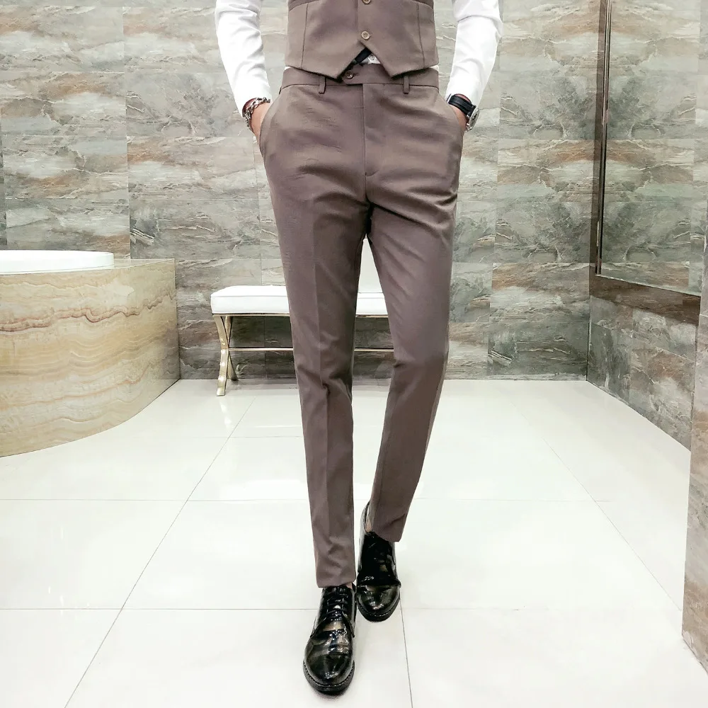 best slim fit dress pants mens