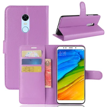 

Brand gligle fashion leather wallet case cover for Xiaomi Redmi 5 Plus case protective shell bags