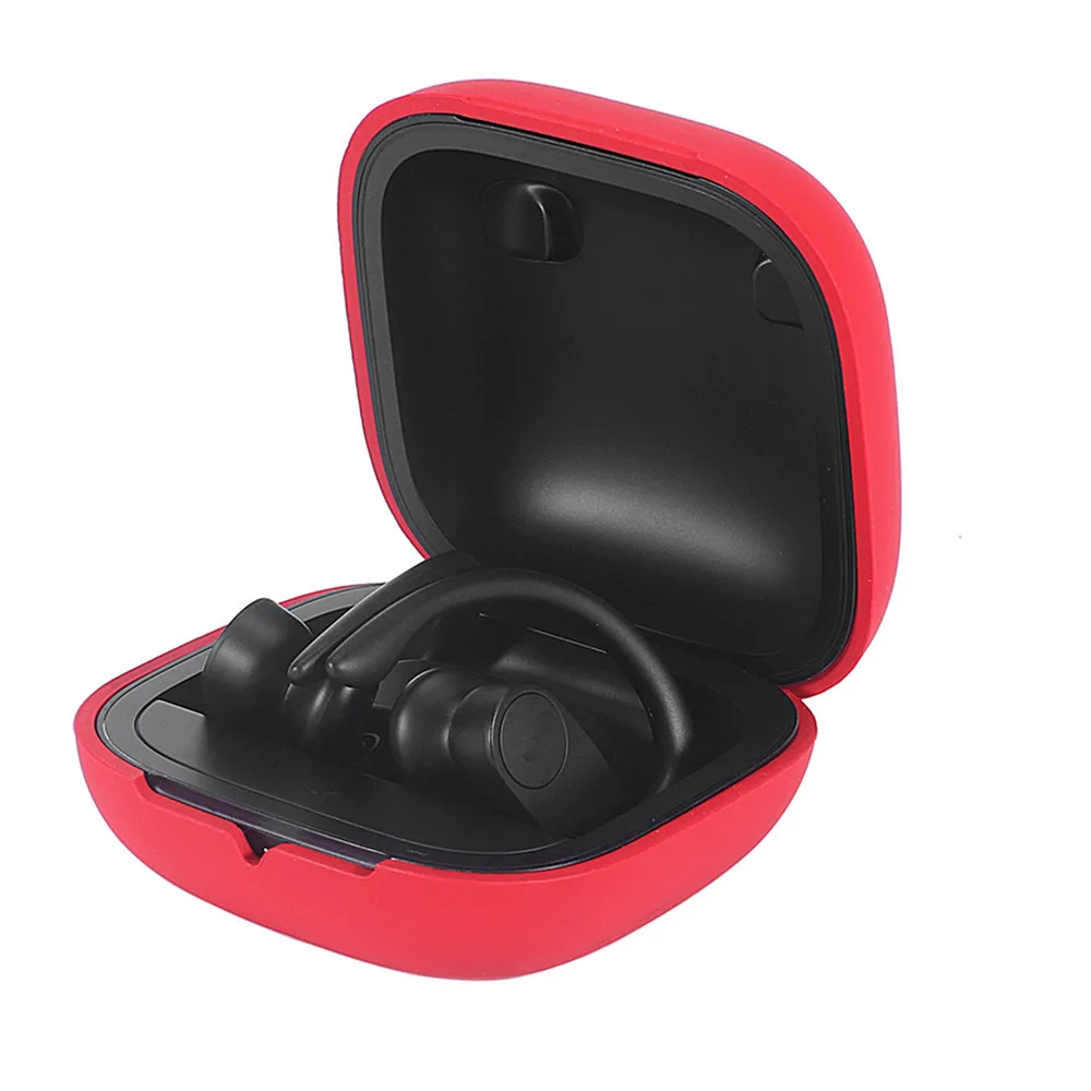 Дорожный силиконовый защитный чехол полное покрытие для Beats Powerbeats Pro Bluetooth футляр для наушников чехол для наушников Беспроводная гарнитура