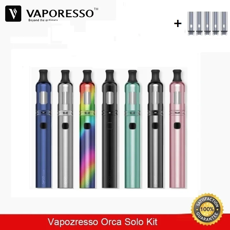 Vaporesso Orca Solo Kit 800 мАч электронная сигарета цилиндрический вапоризатор в
