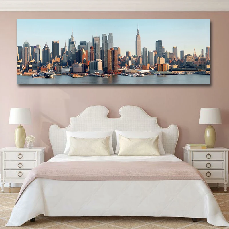 

Full Square round Diamond painting New York City Landspace Diamond embroidery Cross stitch resin large landscape Euromast JS5095