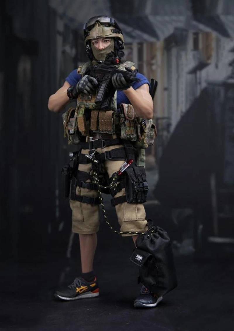 

1/6 Elite Series SUD Assault Team Leader Daniel Wu Action Figures Toys Gifts Collection