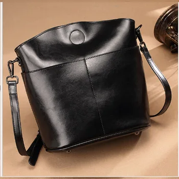 

Female Bag Crossbody Bags For Women 2019 Vintage Flap Genuine Leather Handbag Women's Shoulder Hand Bags Ladies Bolsa Feminina