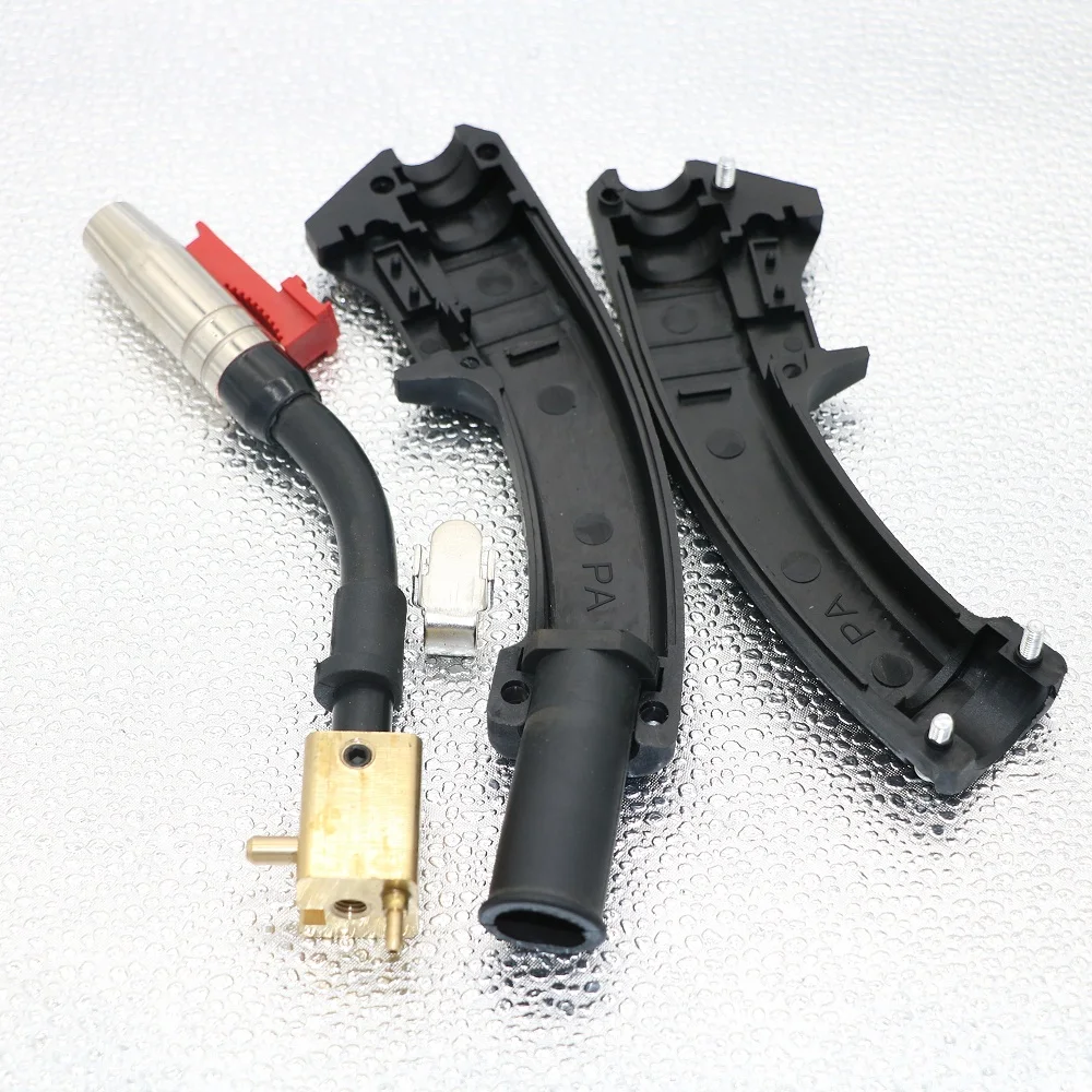 CO2 Mig Mag сварочный фонарь с воздушным охлаждением MB 1 шт. 15AK Лебедь шеи держатель наконечника газовое сопло электромагнитный клапан