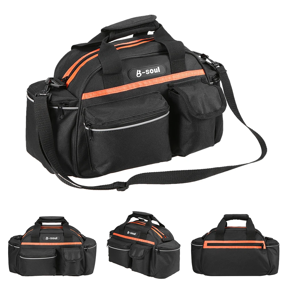 15L багажник велосипеда сумка багажник баскетбольная корзина сумка Велоспорт чемодан сумка для хранения сумка на плечо