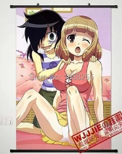 

Anime Kuroki Tomoko WataMote Home Decor Poster Wall Scroll