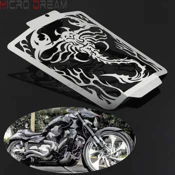 

1pcs Motorcycle Radiator Grill Protector Scorpion Flame Style Grille Cover Guard For Suzuki Boulevard M109R VZR1800 2006-2018