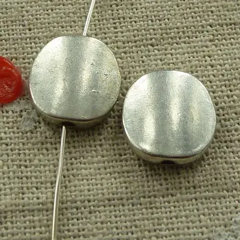 

105 pieces tibetan silver nice spacers 13x12mm #2660