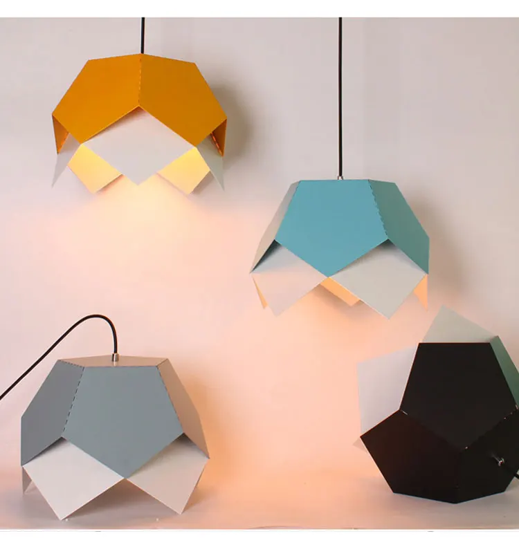 Дизайн Люстра, подвесные светильники разноцветный столовая/ресторан лампа переключатель подвесной светильник домой декоративное