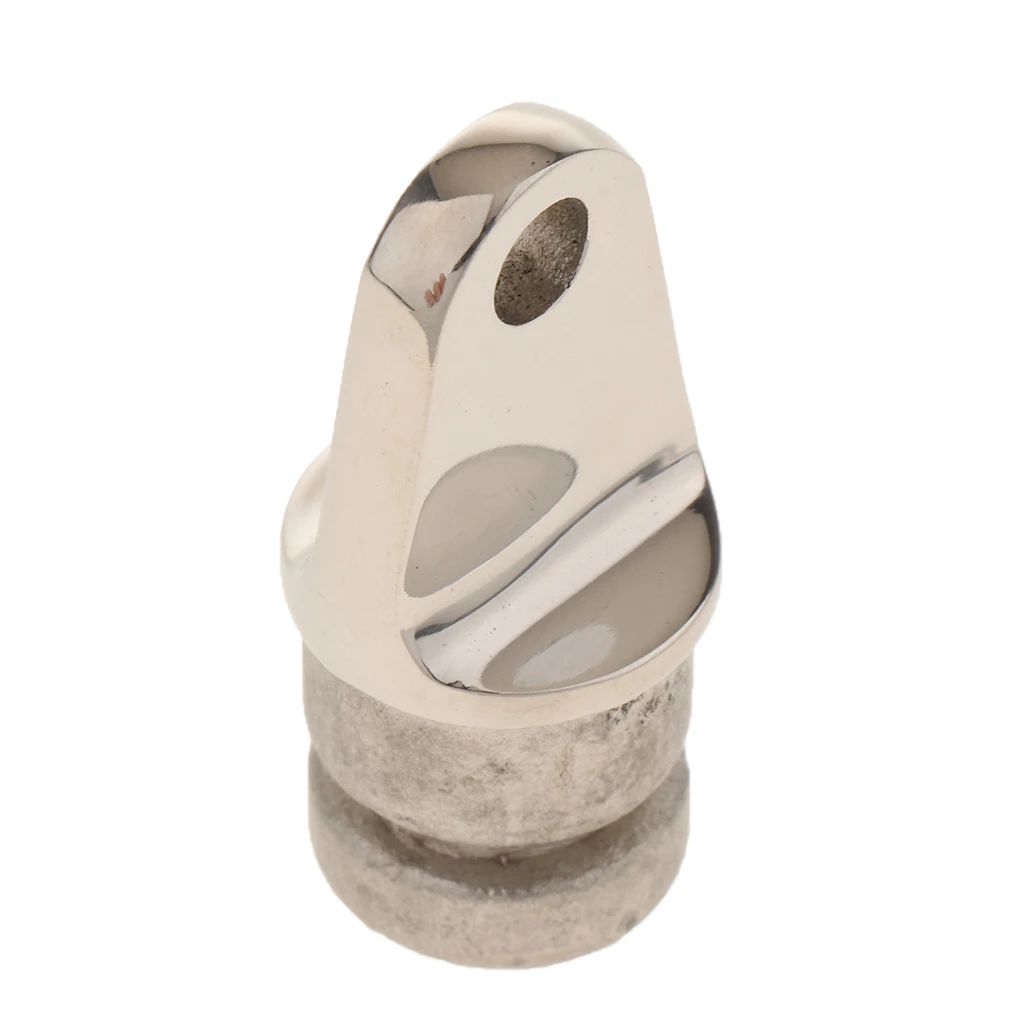 1Piece 316 Stainless Steel Marine Boat Bimini Top Fitting Inside Eye End Hardware 22mm 7/8 inch for Boat Yacht Car