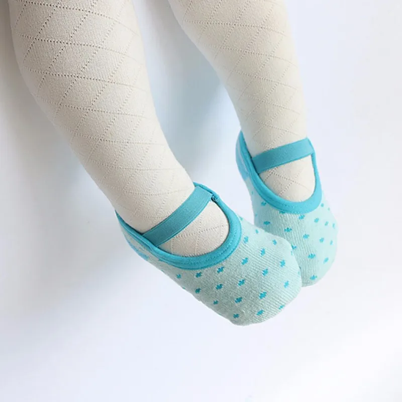 New Baby Socks Warm Boy Girls Cotton Socks Dot Soft Infant Floor Sock Anti Slip Toddler Home Wear Autumn Winter Baby Accessories (8)