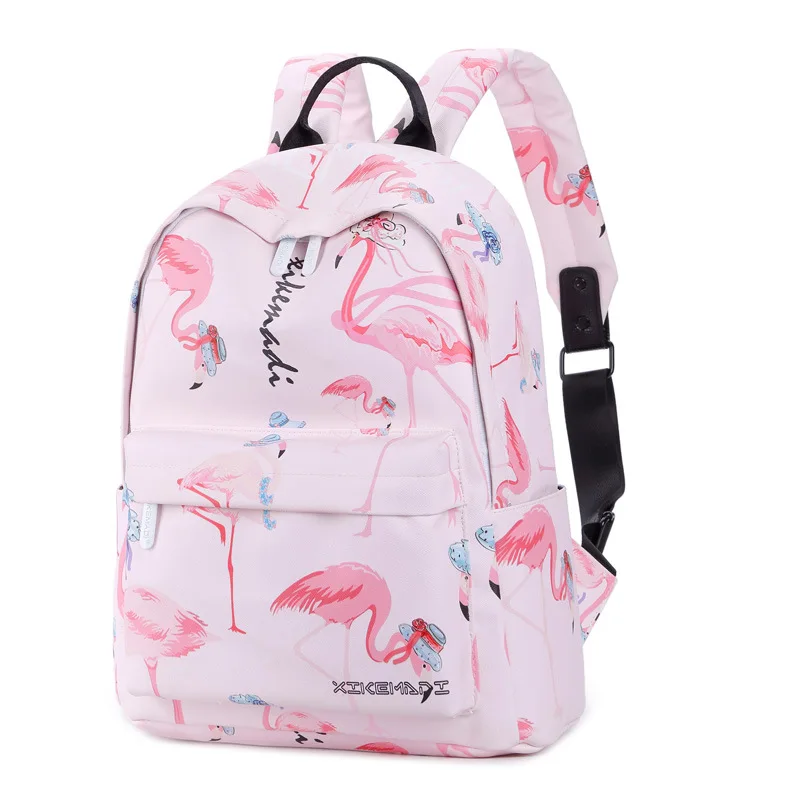 

PU Printing Women Backpacks For Teenage Girls Mommy Computer Travel Luggage Laptop Fashion Backpack Bagpack Mochilas Schoolbag