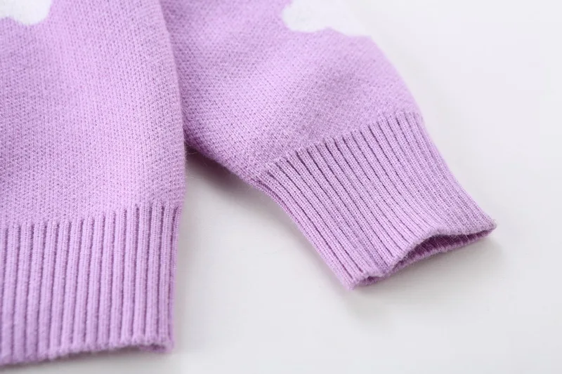 Новые зимние свитера для девочек кардиганы больших размеров для детей 3-12 лет 8696