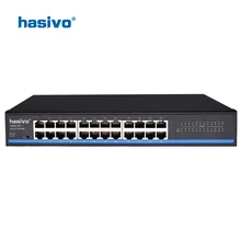 24 RJ45 Порты и разъёмы Сетевой коммутатор Ethernet 10/100 Мбит/с Ethernet-коммутатор сетевой коммутатор для ip камера