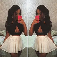 Недавно Дизайн сексуальная Растениеводство Топы корректирующие Для женщин крестообразная шнуровка ремень жилет танк вырезать Пляжный наряд 160720