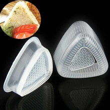 2 шт суши форма для рисовых шариков бенто пресс-форма кухня рисовая форма пластиковая еда производитель прозрачные формочки для суши инструменты