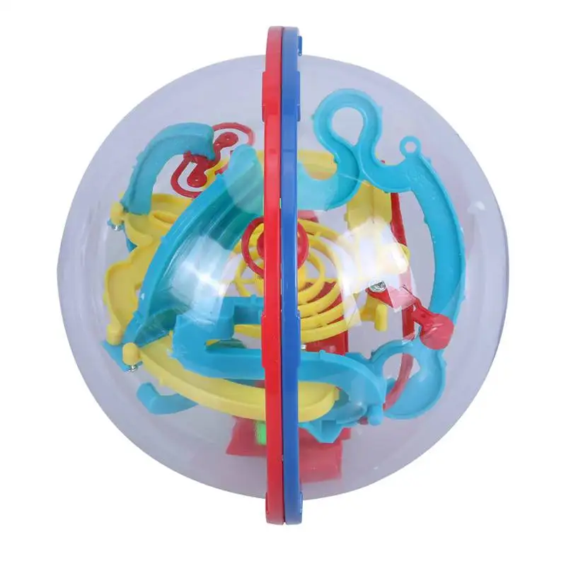 

3D Spherical Maze Intellect Ball Rolling Ball Balance Game Baby Brain Teaser Toy Kids Development Toys Gift 3D Ball Maze Puzzle