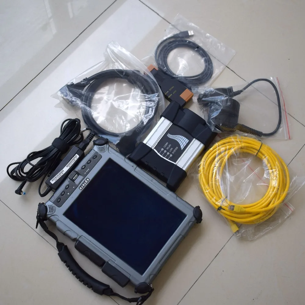 2IN1 mb star c4 Авто диагностический сканер для bmw icom следующий a b c с новейшим