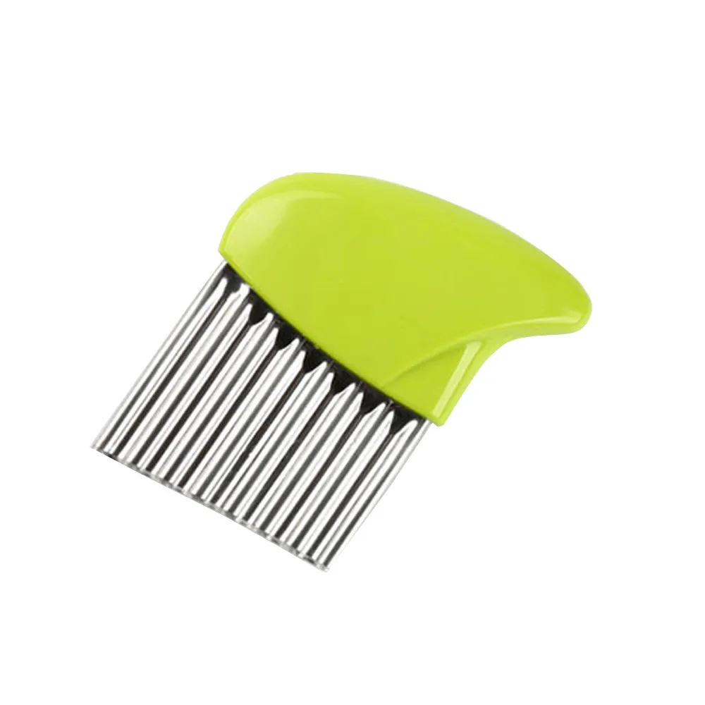 kitchen vegetables potato crinkle cut potato chip cutter