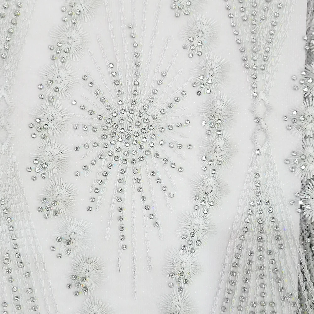 african-fabric-white