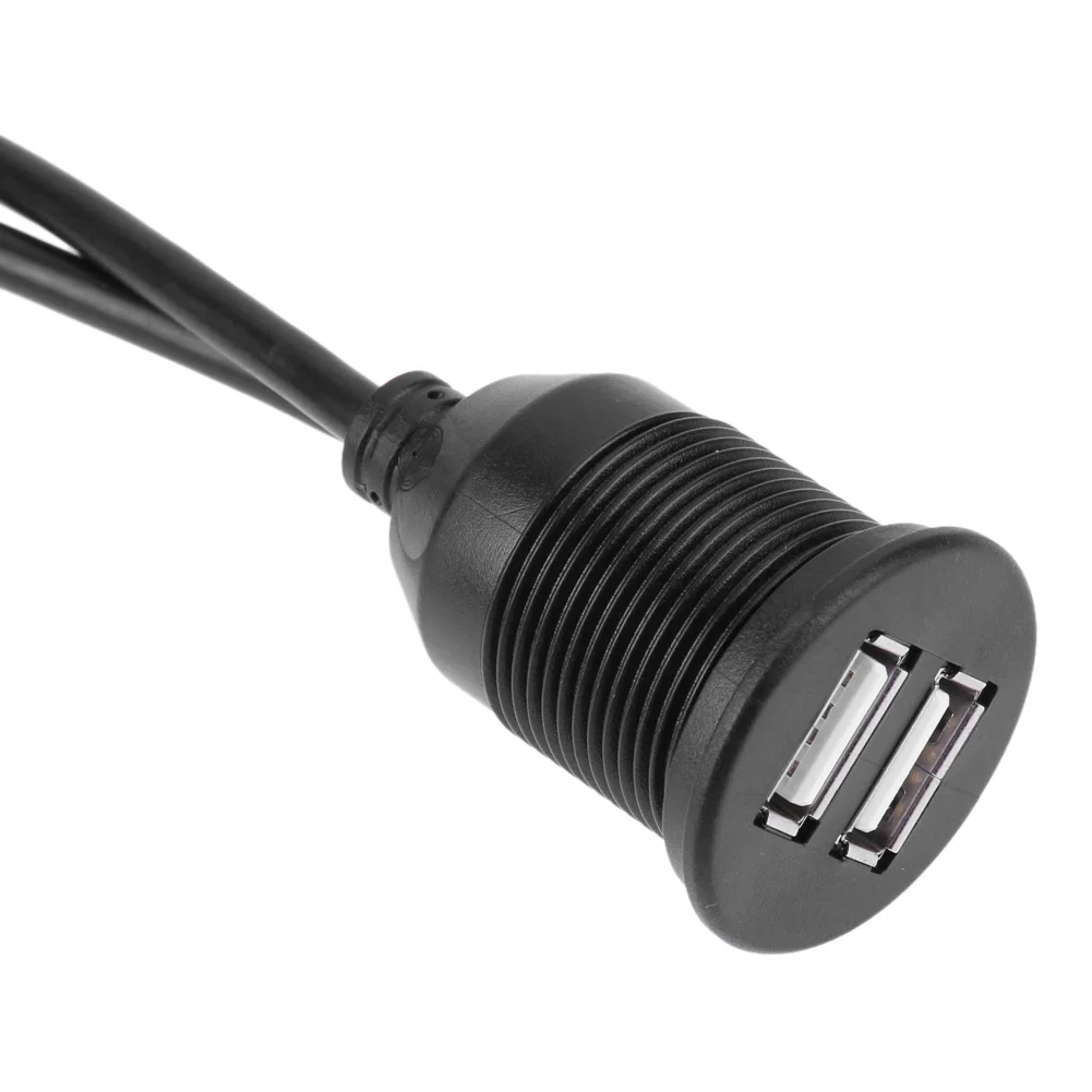 Кабель удлинитель с двумя USB разъемами 1 м|usb cable for car|usb car cableusb flush mount |