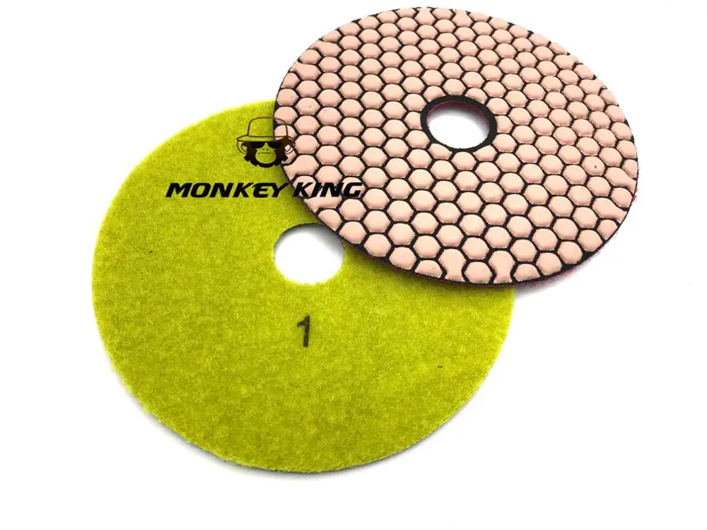 150mm 6 Inch Diamond Polishing Pads for Marble Granite Stone Grit 0 1 2 3 4 5 (5)