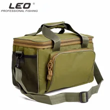 LEO мультифункциональная сумка для рыболовства Оксфорд парусиновая Рыболовная Сумка рыболовные снасти через плечо спортивные сумки Pesca сумки