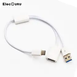 USB 3,1 Тип C мужчина к USB 2,0 Женский Мужской OTG разъем адаптера синхронизации данных кабель передачи для Nokia N1 /Macbook телефона Android