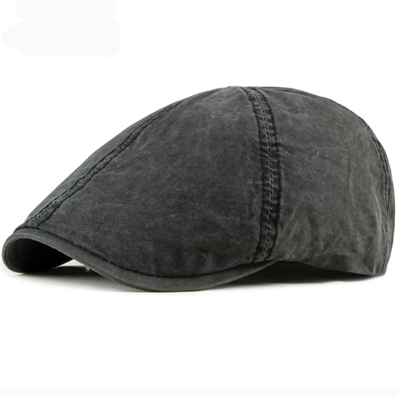 6 panel newsboy cap