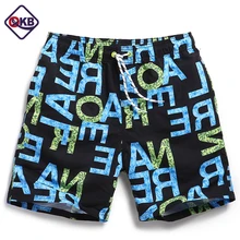 QIKERBONG мужские пляжные шорты Боксеры сундук шорты бермуды в повседневном стиле мужские купальники новая мода быстросохнущие