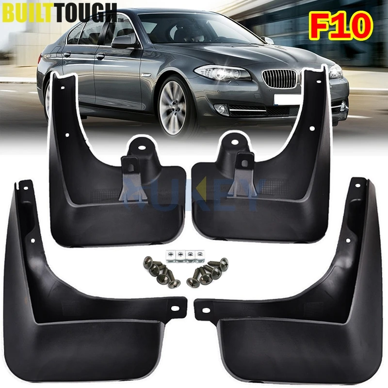 

FRONT REAR MUD FLAPS FOR BMW 5 SERIES F10 2011 - 2013 2014 2015 2016 2017 528 535 550 MUDFLAPS MUD FLAP SPLASH GUARD ACCESSORIES