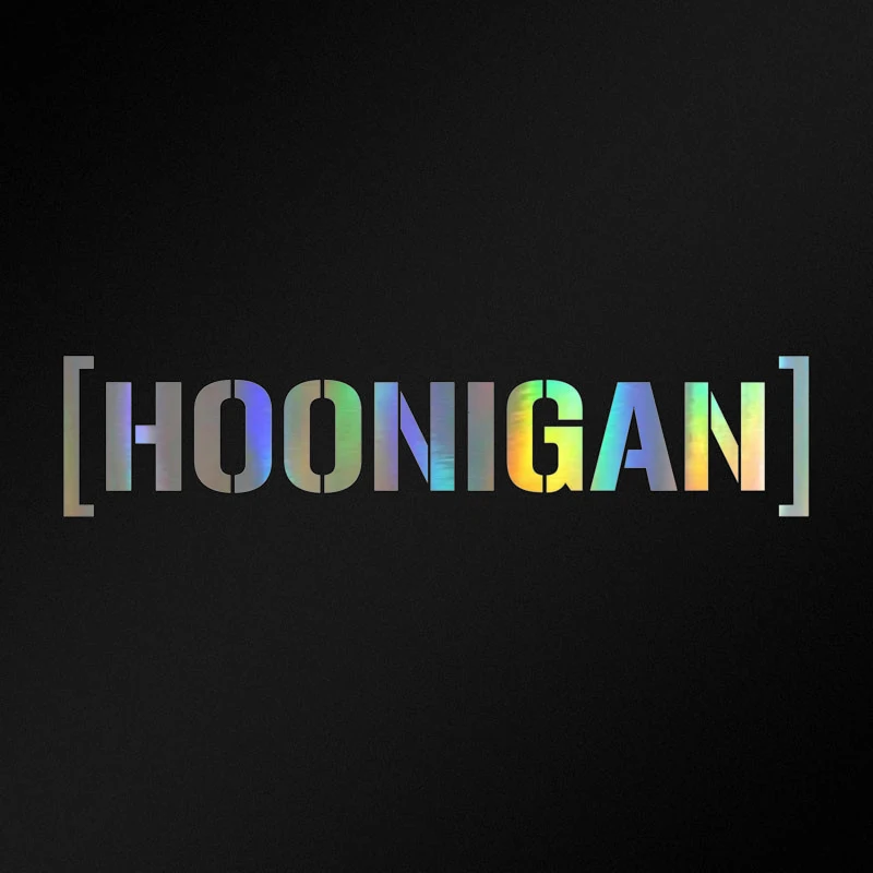 

Car Sticker 3D 58*10cm Hoonigan Ken Block Drift JDM Sticker On Car Funny Stickers and Decals Vinyl Car Styling For Ford Audi BMW