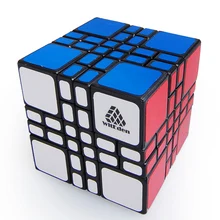 LeadingStar магический куб 4x4x4 Mixup Plus черный скоростной пазл развивающие твисти игрушки для детей и скорость cubers горячая распродажа