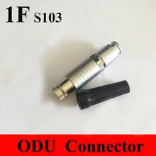 Соединителя ОДУ 1F 103 серии 2 3 4 5 6 7 8 контактный разъем водонепроницаемый IP68 разъем ODU 1F с разъемом «папа»