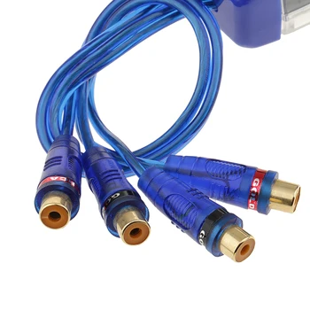 

4 Channel RCA Ground Loop Isolator with Line Noise Eliminator Remover Filter