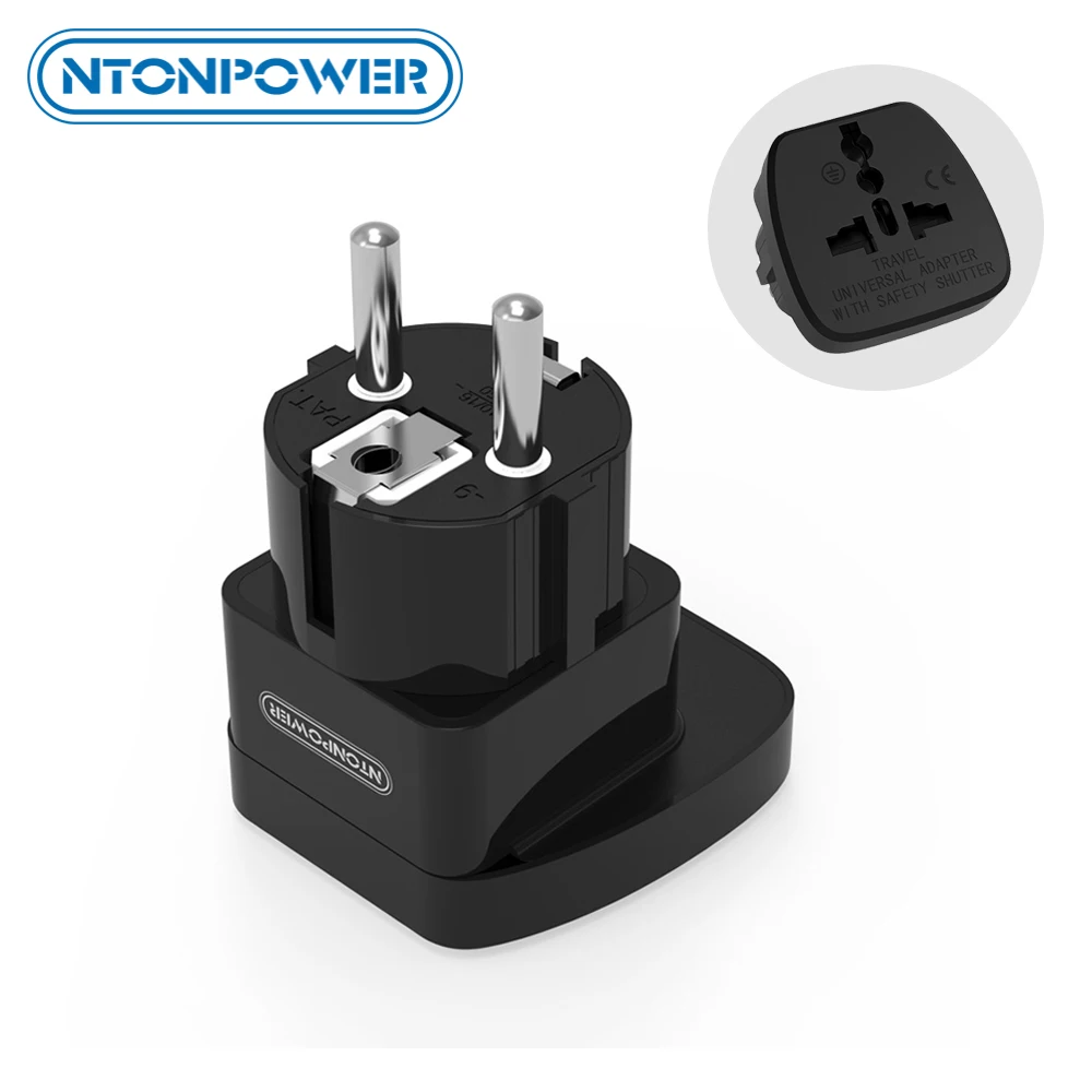 NTON Мощность UTA Универсальный Travel Adapter европейская вилка международных розетки