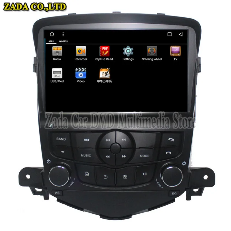 Best NaviTopia 9inch Octa Core Android 8.1 Car DVD Player For Chevrolet Cruze 2009 2010 2011 2012 2013 2014 Car GPS Navigation 2