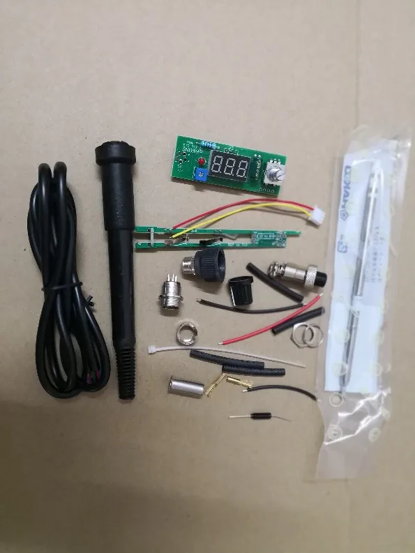 LIXF-Digital Soldering Iron Station Temperature Controller Kits for HAKKO T12 Handle LIXF-Digital Soldering Iron Station Temperature Controller Kits for HAKKO T12 Handle