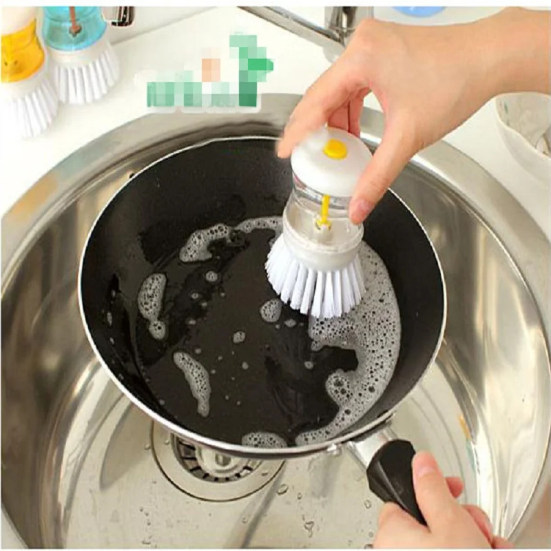 Hydraulic washing brush pot multicolor kitchen gadgets Wash Tool Pan