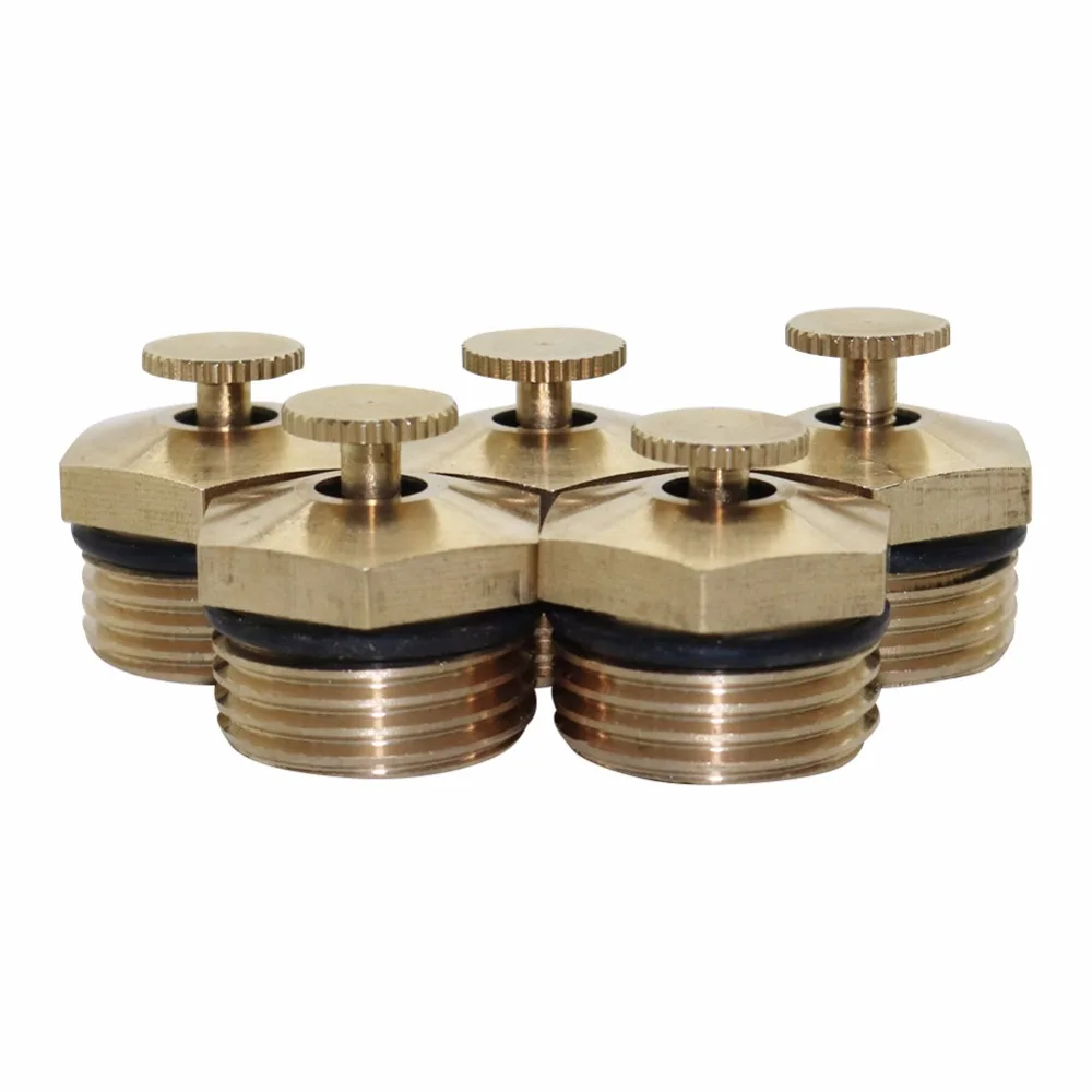 

80 pcs External thread 1/2" Brass 360 degree adjustable atomizing nozzles European standard Garden System Cooling Sprayers