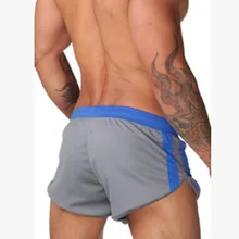 Новинка, мужские шорты, сексуальные тонкие шорты для бега, одежда для спортзала, быстросохнущие мужские баскетбольные шорты, спортивные шорты