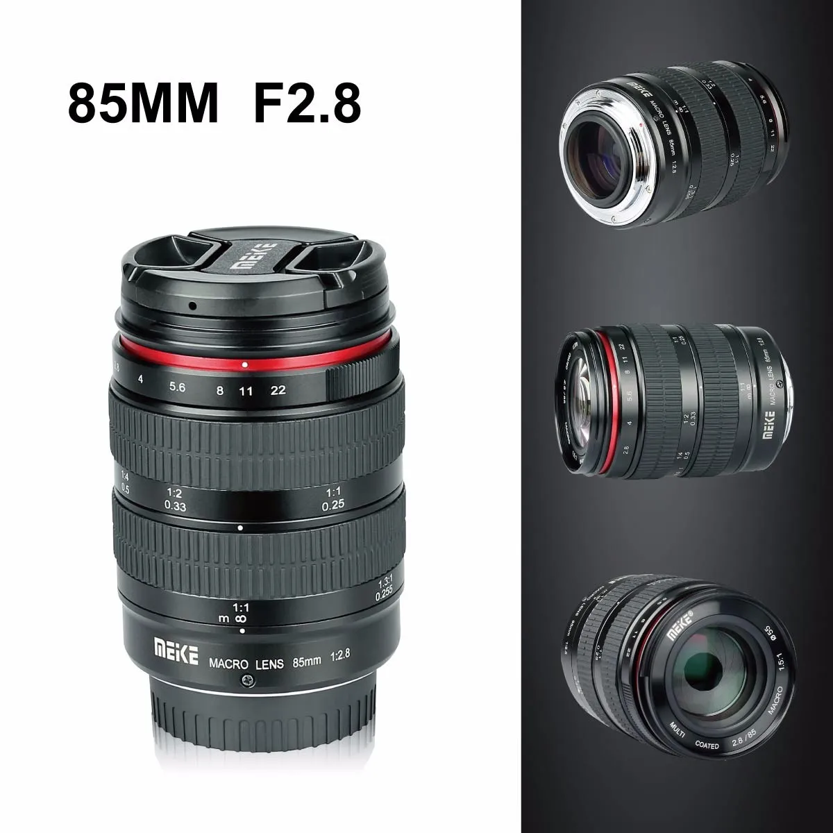 Meike 85 мм F2.8 объектив камеры полная Рамка 1,5: 1 макро для sony E крепление для камеры Canon Fujifilm M4/3 Nikon объектив камеры Lentes