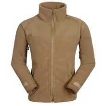 Зимняя ветрозащитная теплое пальто из флиса лайнер Для мужчин спортивный кемпинг езда softshell Термальность Стенд воротник армии США тактические куртка