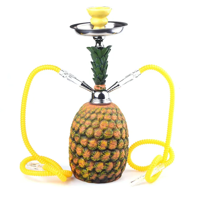 Buy Novelty Latest Creative Design Ceramic Pineapple Fruit Hookahs New Arrival