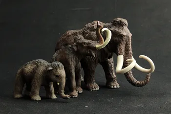 

Simulation Animal Toy Model Prehistoric Creature Ice Age Mammoth Elephant Hairy Elephant