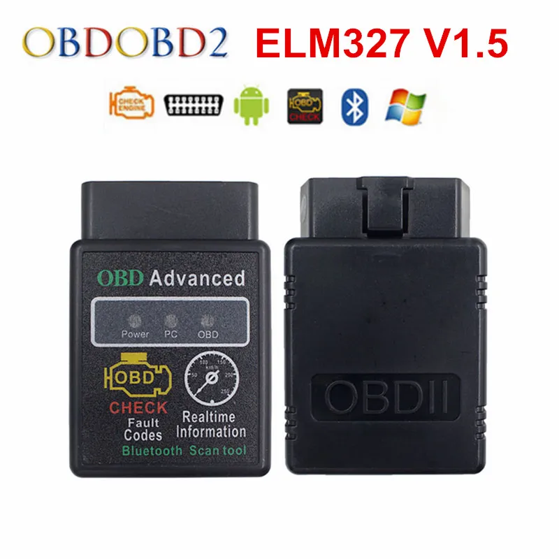 

Best EM327 Bluetooth V1.5 OBD2 Diagnostic Scanner ELM 327 For Android Windows Symbian 12 Kinds Of Languages Free Shipping