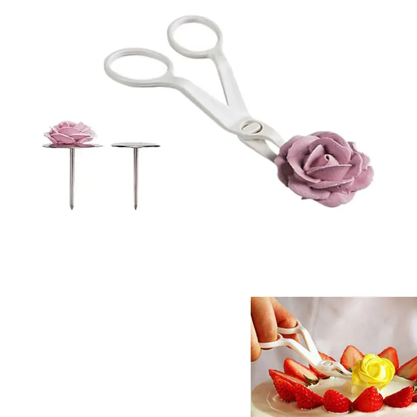 

Pastry Tool Rose Flower Cake Scissor Nail Baking Decoration Tool